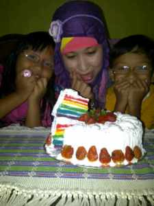 Rainbow Cake Indonesia